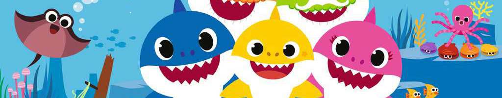 Baby Shark versiering Baby Shark versiering