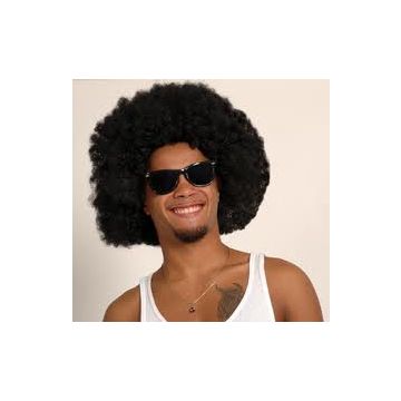 Afro pruik xxl