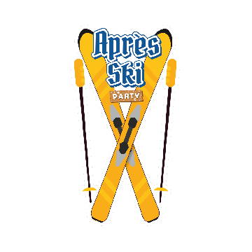 Apres ski decoratie SKI's