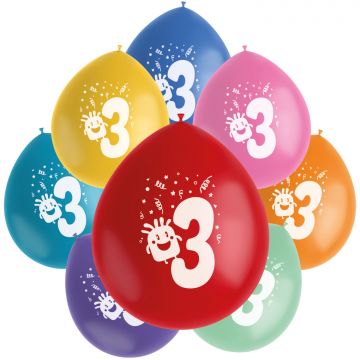 Ballon 3 jaar verjaardag