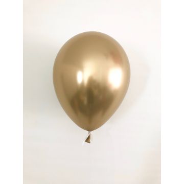 Chroom ballon goud 