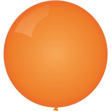 Reuze ballon oranje 90 cm