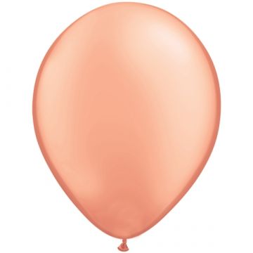 Ballon rose goud
