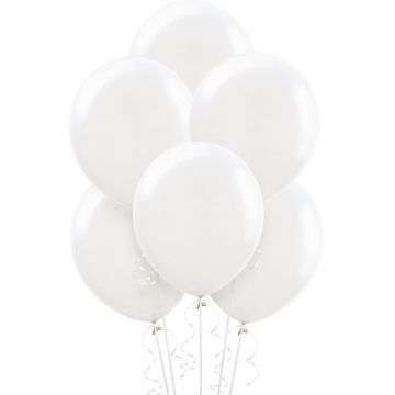 Witte ballonnen 