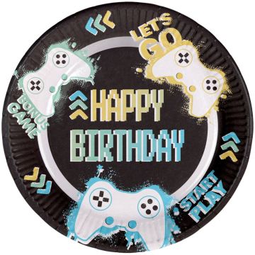 Bordjes Game Happy Birthday, 8 st