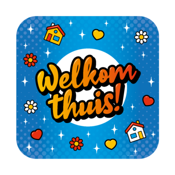 Deurbord Welkom Thuis
