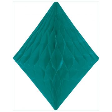 Honeycomb diamant turquoise