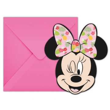 Minnie Mouse uitnodiging