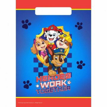 paw patrol uitdeelzakjes
