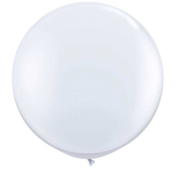 Reuze ballon 90 cm wit