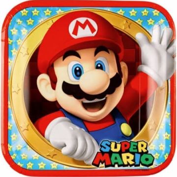 Super Mario bordjes.