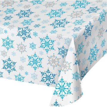 Tafelkleed Apres Ski sneeuwvlok