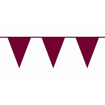 Vlaggenlijn bordeaux rood